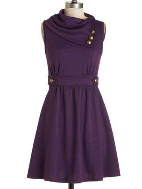 Modcloth "Coach Tour" in Purple